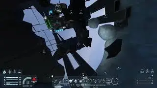 Space Engineers - Space Elevator Fail :D