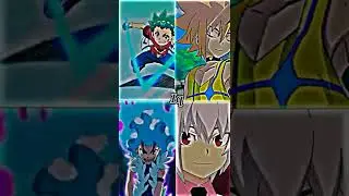 who is strongest❔Beyblade burst (valt vs Shu vs lui vs free) edit 