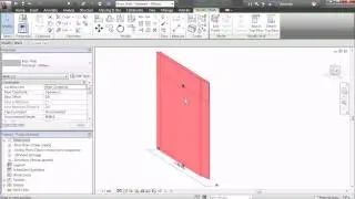 Редактирование торца стены в Revit