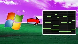 making a beat with Windows XP sounds (better than expected)