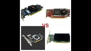 GPU Fight HD 5450 vs NVS 300 vs hd 3450 vs 8500 GT