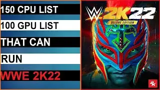Can Your PC Run WWE 2K22 - Minimum System Requirement Explain