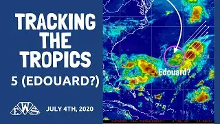 Invest 97L Tropical Depression 5 Edouard
