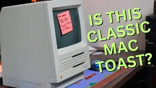 Is it Toast? Checking Out A Scrapped Mac SE FDHD