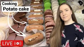 Cooking Potato cake live.