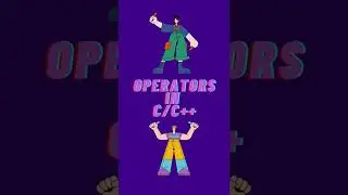 Operators in C/C++.  #shorts