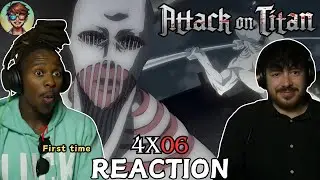 WARHAMMER TITAN!! FIRST TIME reacting to Attack on Titan | 4x06 | REACTION (Subtitles)