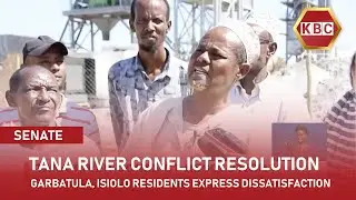 Garbatula,Isiolo residents express dissatisfaction over project implementation