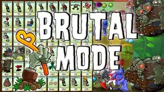 Plants vs. Zombies BRUTAL MODE v6.15 THE NEW MINIGAMES!🕹️