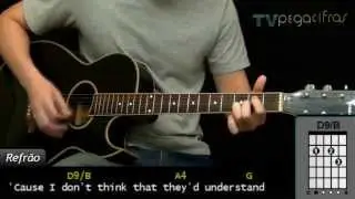 Goo Goo Dolls - Iris (Acústico) - Aula de violão - TV Pega Cifras