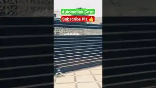 Automatic Gate opening #gate #auto #automation #motor #slidinggates #pakistan #cctv  #dahua