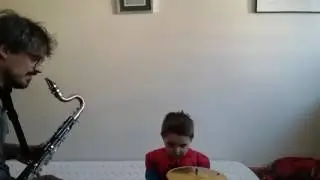 Sergio & Spider-Man. Free jazz.