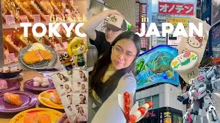 japan vlog 🇯🇵  exploring tokyo, what i eat, lots of shopping, sanrio stores & muscle girl bar 🎀