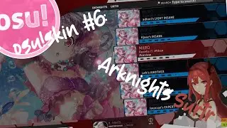 osu!skin #6 : Arknights Surtr by NikaDe7