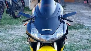 НОВЫЕ зеркала на Honda CBR954RR Fireblade SC50