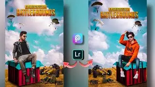 PUBG Mobile Photo Editing Tutorial | Latest Playerunknown's Battleground Editing | Image Creation