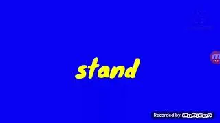 Stand Effects Effects (Sponsored By Preview 2 Effects) In RGB TO BGR Normal+Reversed