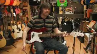 Westfield B1000 Bass Guitar Review by Rikki's Music Shop, Edinburgh