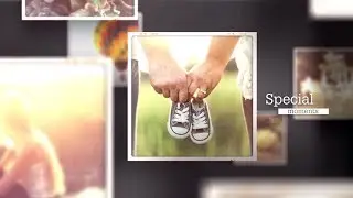 3D Photo Gallery - Slideshow (After Effects Template)