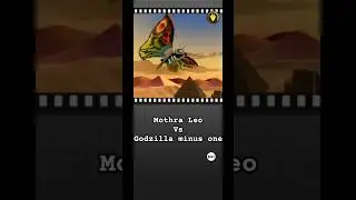 Mothra Leo vs Godzilla minus one #godzillaminusone #godzilla #mothra #godzillaxkongthenewempire