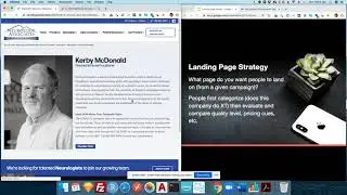 Improving landing pages