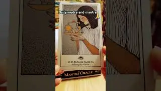 Daily mudra and mantra #shorts #freetarotcardreading #tarot  #short  #mudra #mantra #positivevibes