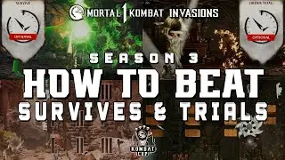 MK1 Season 3 SURVIVE & TIME TRIAL Guide | How To BEAT Arctic Sub-Zero