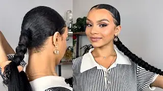 Do This NOT That: Super Sleek Ponytail Braid (Protective Style)