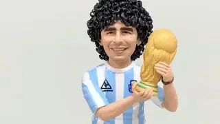 Diego Maradona Clay #video #sports #art #clay #amazing #love #football #foryou #shorts
