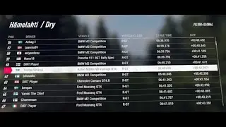 Dirt Rally 2.0 - Jamsa Finland - Hamelahti Aston Martin V8 Vantage - top100 - VR