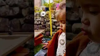 My granddaughter loves bubbles… 🥰😁
