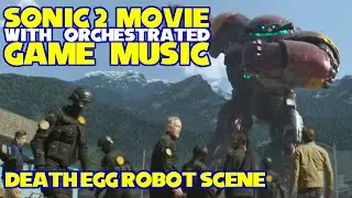 Sonic 2 Movie with Game Music - Robotnik Builds the Death Egg Robot Scene