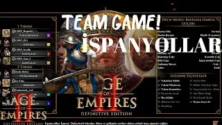 AGE OF EMPİRES 2 TÜRKÇE | 4V4 GÖÇEBE | CONQUİSTADOR GÜCÜ | 