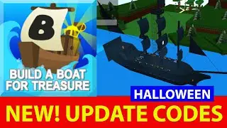 Build A Boat For Treasure (OCTOBER 2021) CODES *HALLOWEEN* ROBLOX Build A Boat For Treasure CODES!