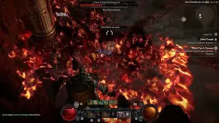 Diablo IV  - Elias, Hatred's Remnant Boss Fight l Fallen Temple Capstone l Barbarian l Lv 60 l Solo