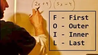 Using The Foil Method - Math Help, Lessons, Tutoring