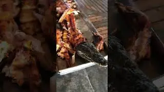 Крокодил на гриле и змея на углях, еда во Вьетнаме #travel #еда