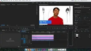 Premiere Pro CC 2018 - How to Remove Green Screen, Add Background Plate, and Add Lower Thirds