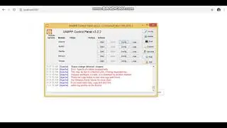 How to fix [Apache] Error: Apache shutdown unexpectedly in XAMPP Control panel.