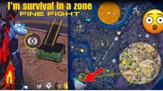 I'm Survival in a 😮 zone Free fire max