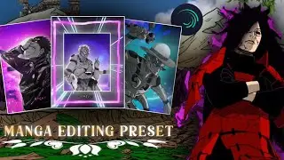 Trending Manga Edit Preset In Alight Motion 💞 XML + Link 