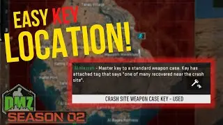 Crash Site Weapon Case key LOCATION GUIDE | Call of Duty Warzone 2.0 DMZ Season 2
