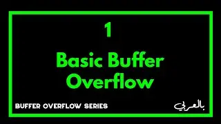 Lesson 1 | Basic buffer overflow and modify arguments (Arabic)