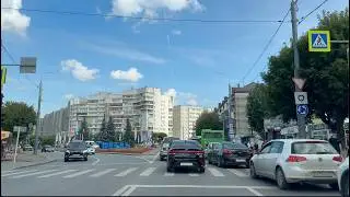A road trip through Tyumen from the bypass to the bypass 4K