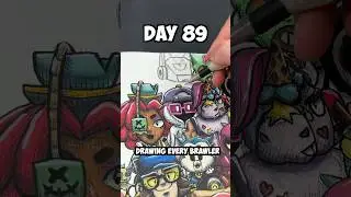 Day 89 Drawing EVERY Brawler - Finx🤯 