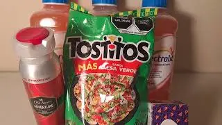 What I purchased at Nuevo Progresso