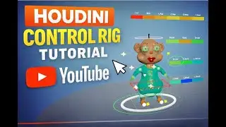 Houdini Control Rig Tutorial 🍼 | Baby Character
