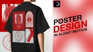Modern Poster Design In Alight motion