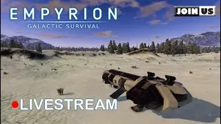 Empyrion |  Trying to Build a CV in space, ouch. Hovercrafts are fast at mining asteroids | #8 |