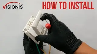 🛠 How to install the VIS-7030 White Wide Push to Exit Button for Access Control